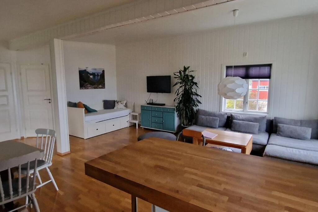 Ferienwohnung Fjosen - Bleik Beach Exterior foto