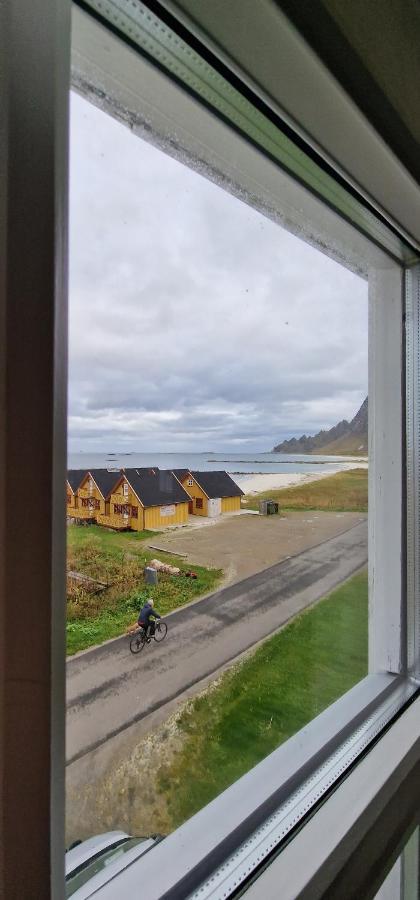 Ferienwohnung Fjosen - Bleik Beach Exterior foto
