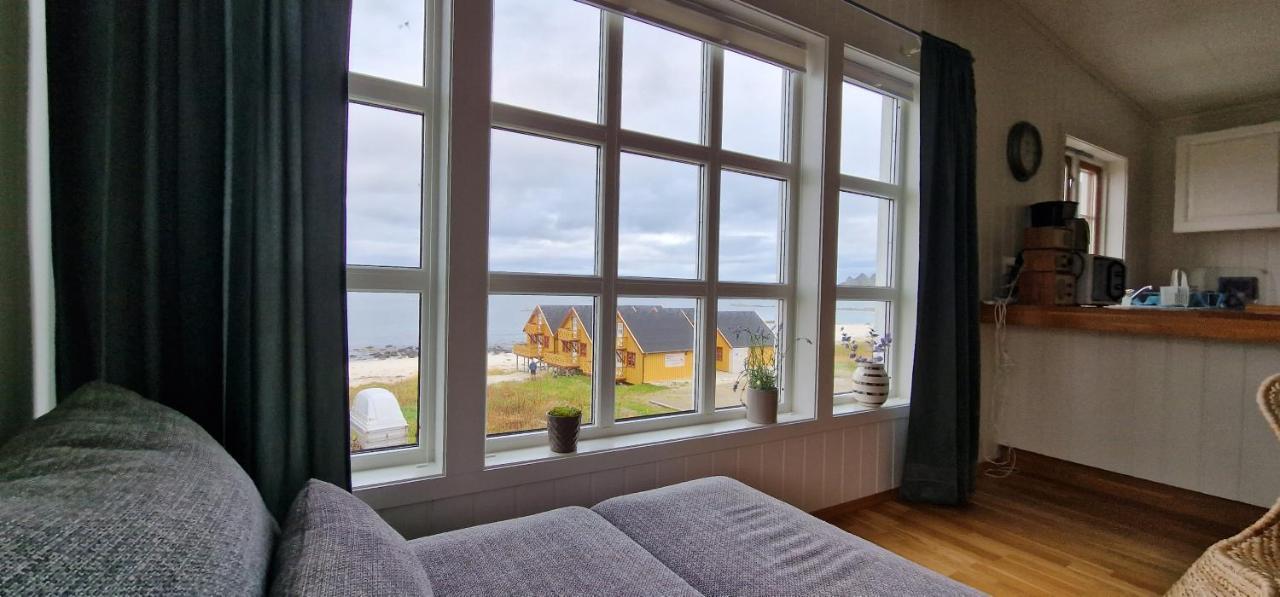 Ferienwohnung Fjosen - Bleik Beach Exterior foto